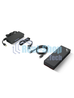 Док-станция Lenovo 40B00135EU, USB Type-C, DisplayPort/HDMI/RJ-45/USB/DisplayPort/Jack 3.5мм, USB