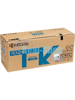 Картридж лазерный Kyocera TK-5270C (1T02TVCNL0) голубой для M6230cidn/M6630cidn/P6230cdn 6000 стр