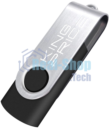 Флешка USB KingPrice KPFD2 (KPFD2A016ABK), 16Gb, USB 2.0, R/W 20/10, черный