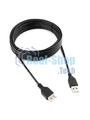 Кабель Gembird PRO USB 2.0 удлинительный 4.5м AM/AF позол. контакты, пакет
