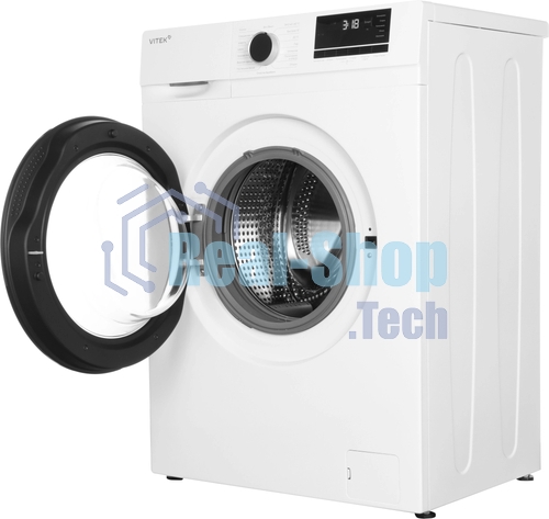 Стиральная машина Vitek VT-WME6008 белый, загрузка фронтальная 6 кг, 1000 об/мин, класс A++