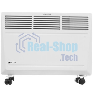 Конвектор Vitek VT-2183 белый, 1000Вт, 20м2, термостат
