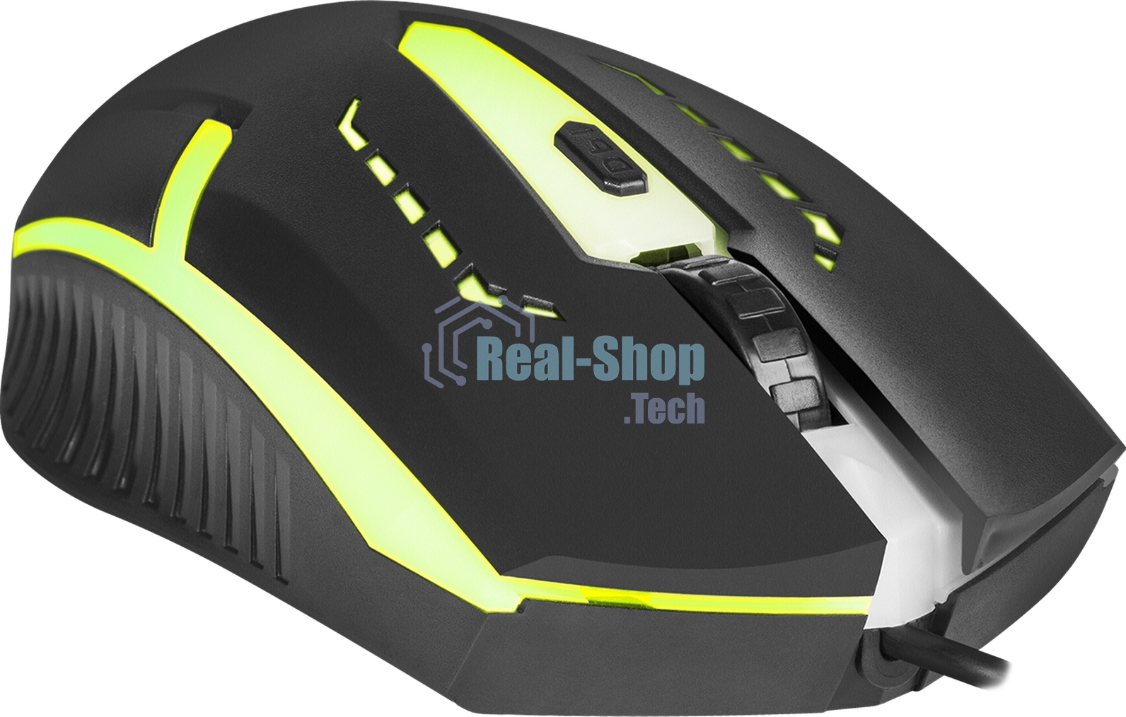 Мышь проводная Defender Hit MB-601 черный, 1200 dpi, USB, кнопки - 4
