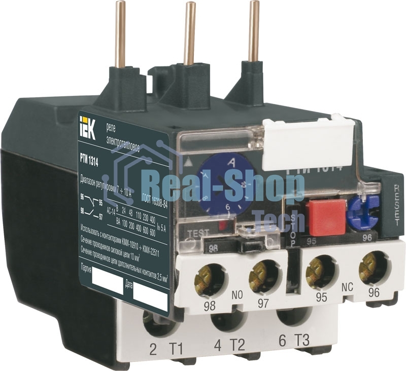 Реле тепловое IEK DRT10-0012-0018 РТИ-1321 12-18А