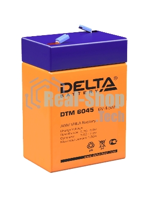 Батарея для ИБП Delta DTM 6045 (6V 4.5Ah)