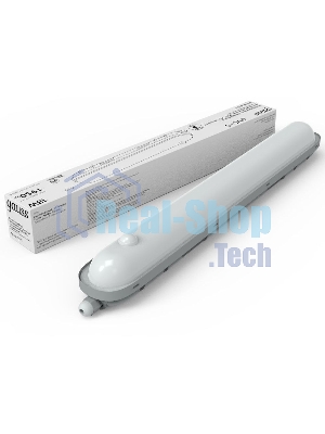 Светильник Gauss СПП-176 EVO 18W 1950lm 4000K 200-240V IP65 600x76x82мм ИК-сенс и соед в лин LED