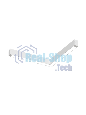 Трековый светильник-коннектор одноцветный GL1706 WH белый IP20 18W 4000K 220V 120° 312*312*25