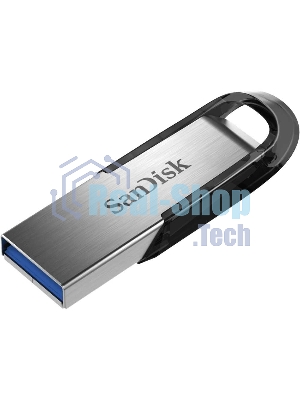 Флешка USB Sandisk CZ73 Cruzer Ultra Flair (SDCZ73-128G-G46), 128Gb, USB 3.0, R/W 150/45, серебристый/черный