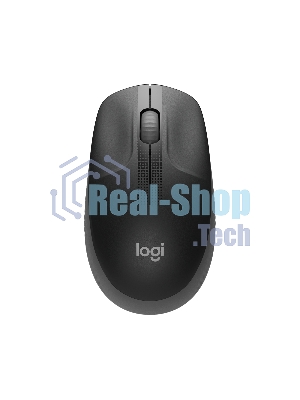 Мышь беспроводная Logitech M190 черный, 1000 dpi, радиоканал, USB, кнопки - 3