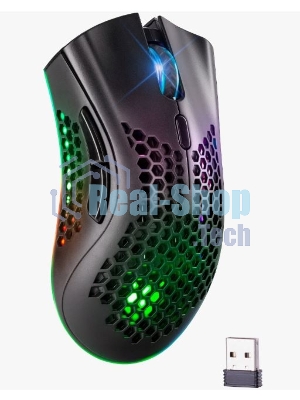 Мышь беспроводная Defender Warlock GM-709L черный, 2400 dpi, радиоканал, USB, кнопки - 8