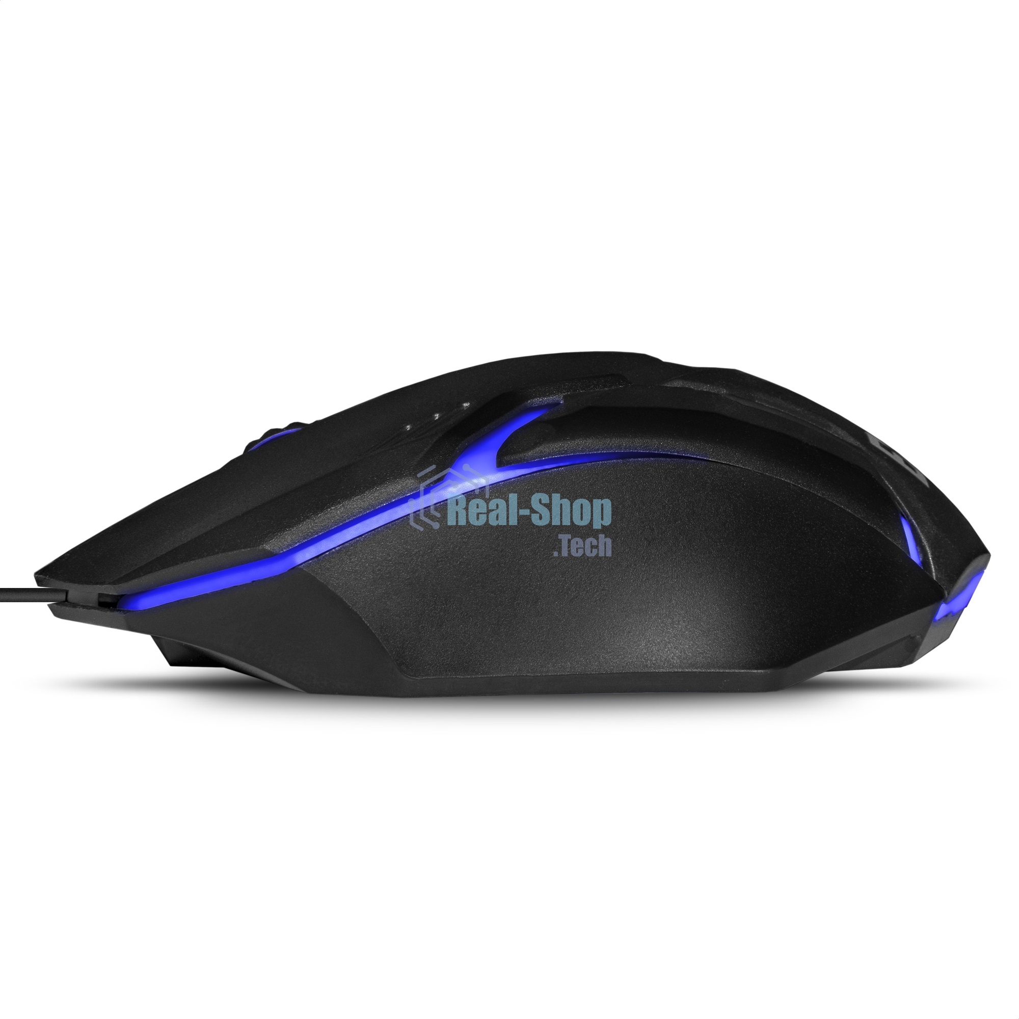 Мышь проводная ExeGate Gaming Standard Laser GML-17 черный, 1200 dpi, USB, кнопки - 3