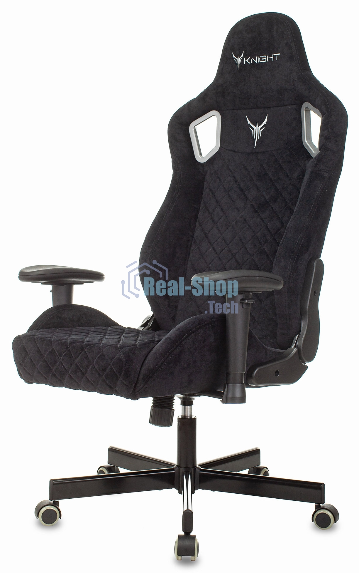 Кресло Бюрократ Knight Outrider Light-20 черный, ткань, 120 кг, механизм качания