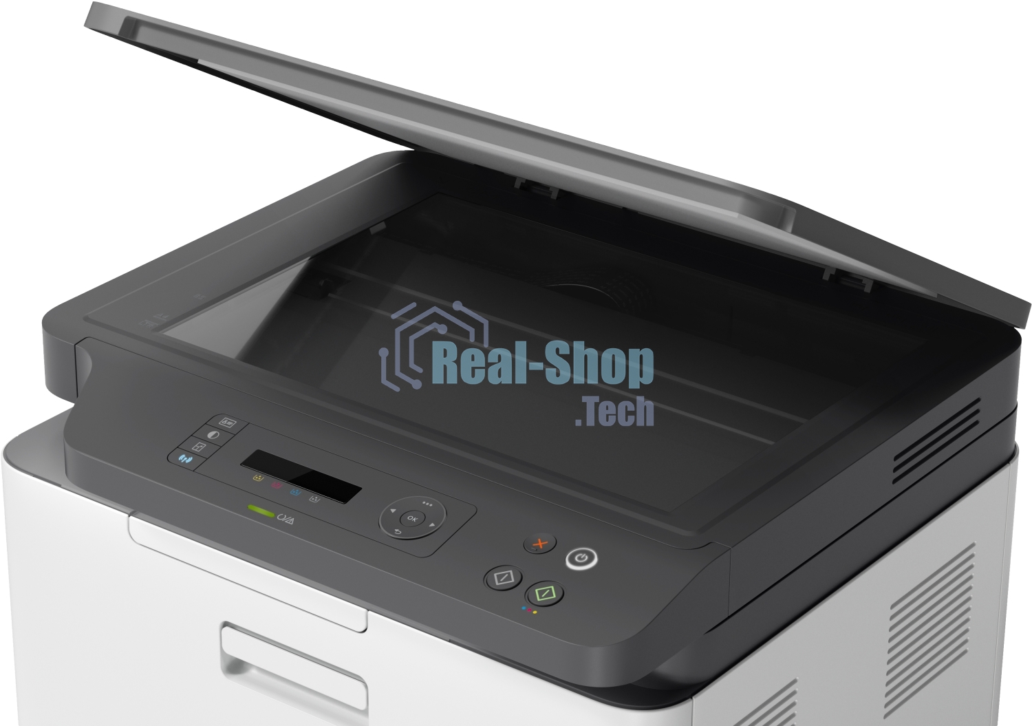МФУ лазерное HP Color 178nw (4ZB96A), A4, цветной, печ. до 18 стр/мин. (ч/б) до 4 стр/мин. (цвет), 600 x 600 dpi, USB, RJ-45, Wi-Fi, Air Print, Mopria