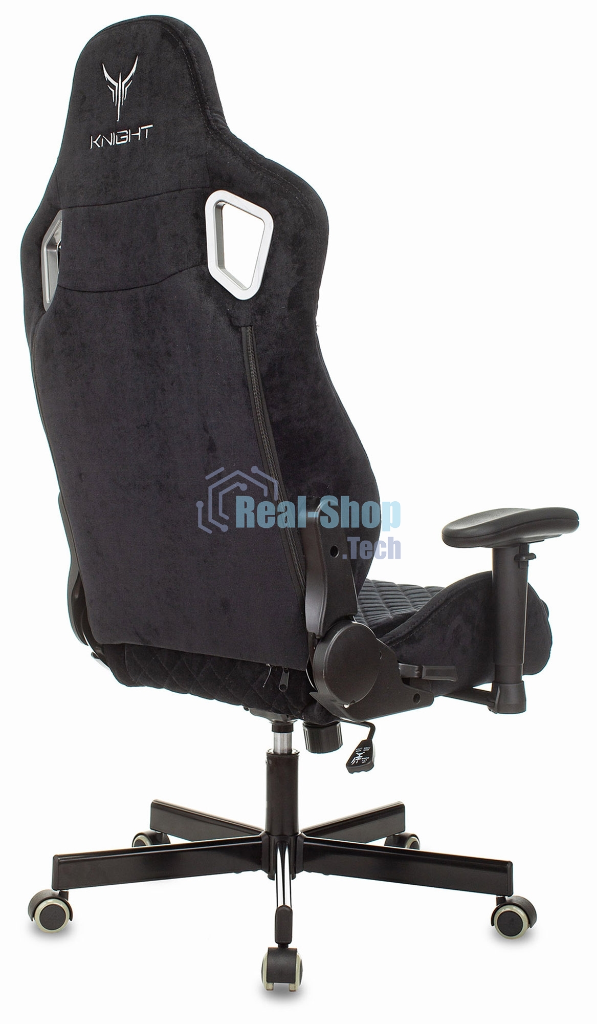 Кресло Бюрократ Knight Outrider Light-20 черный, ткань, 120 кг, механизм качания