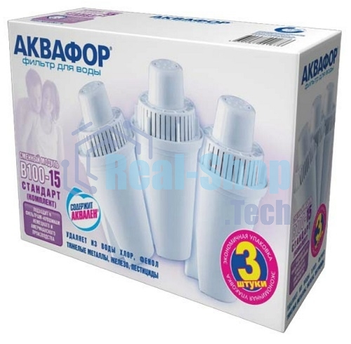 Картридж АКВАФОР В15 (В100-15) комплект 3шт