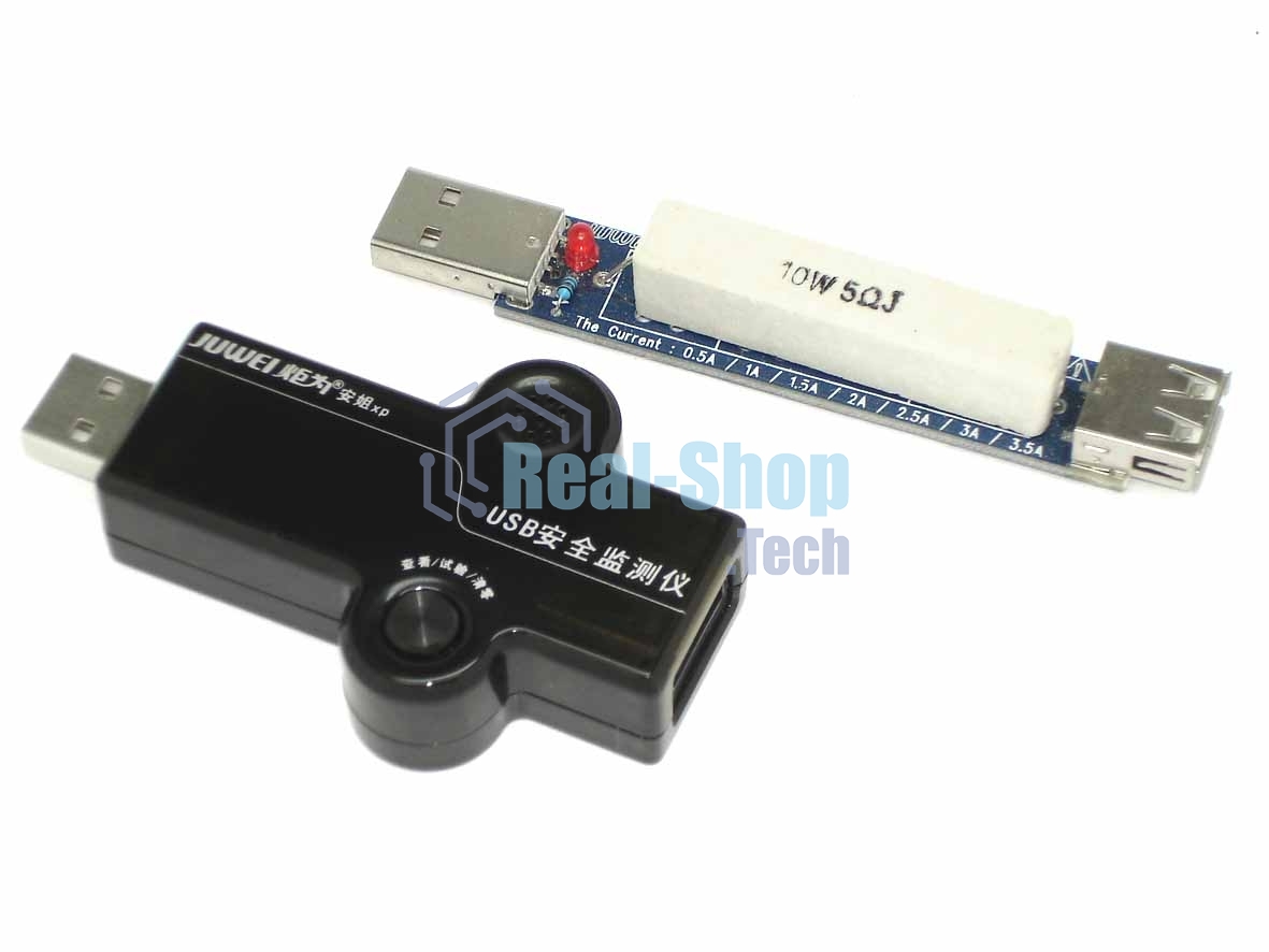 Тестер USB для внешних аккумуляторов 5V-7,4V 0-5,1A Juwel J7-d