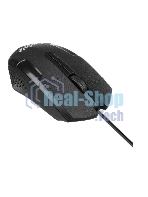Мышь проводная ExeGate Professional Standard SH-9025 черный, 1000 dpi, USB, кнопки - 3