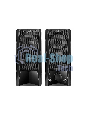 Акустическая система SVEN 445, черный, USB, 2.0,2x3 Вт(RMS), подсветка