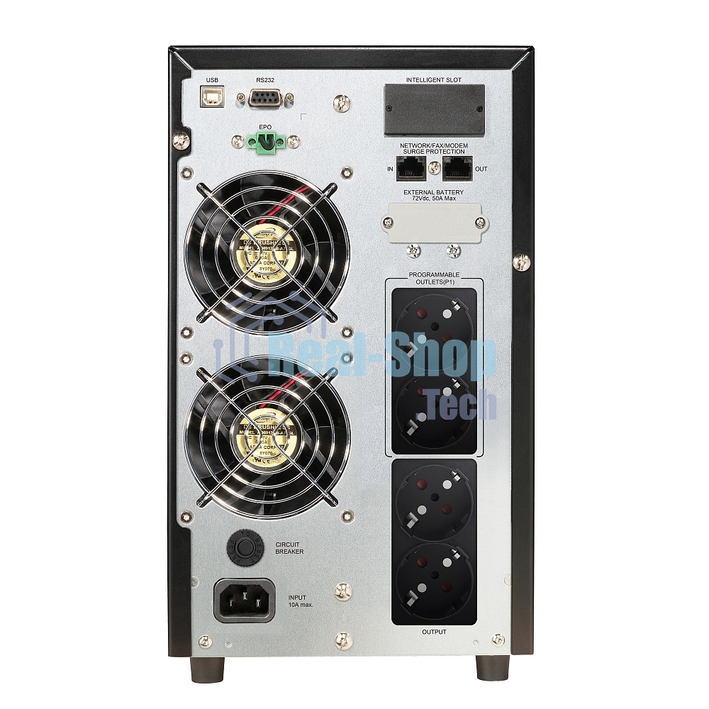 Источник бесперебойного питания Crown CMUOA-350-2K EURO/2000 ВА/1800 Вт/4 х CEE 7 (евророзетка)