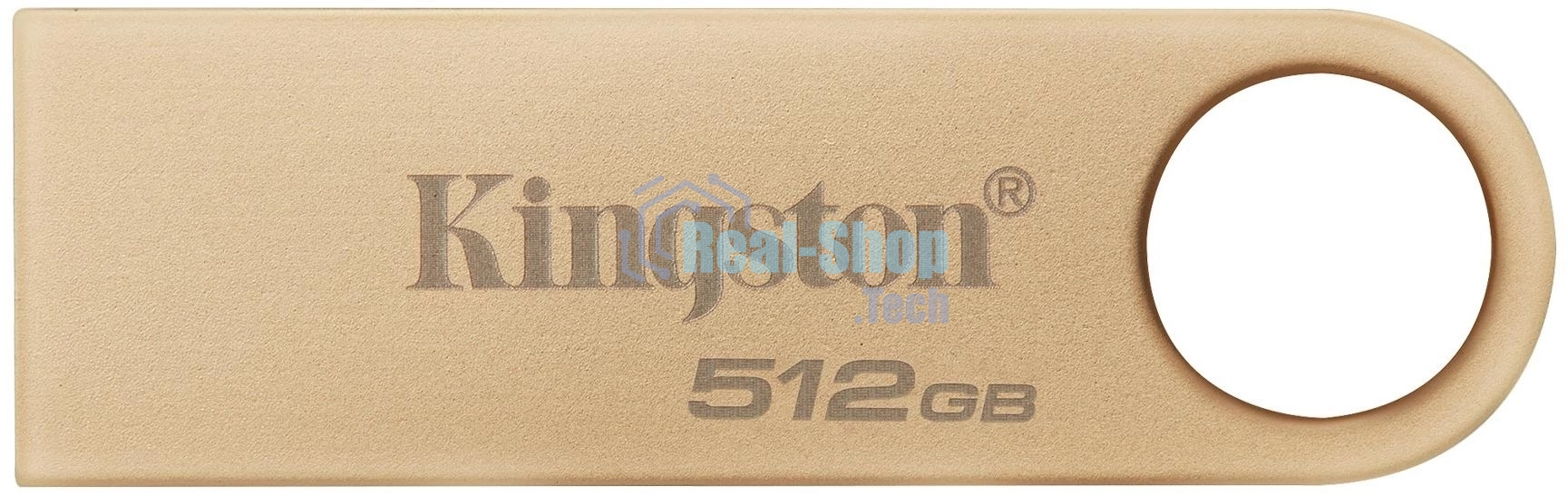 Флешка USB Kingston DataTraveler SE9 G3 (DTSE9G3/512Gb), 512Gb, USB 3.2 Gen 1, R/W 220/100, золотистый