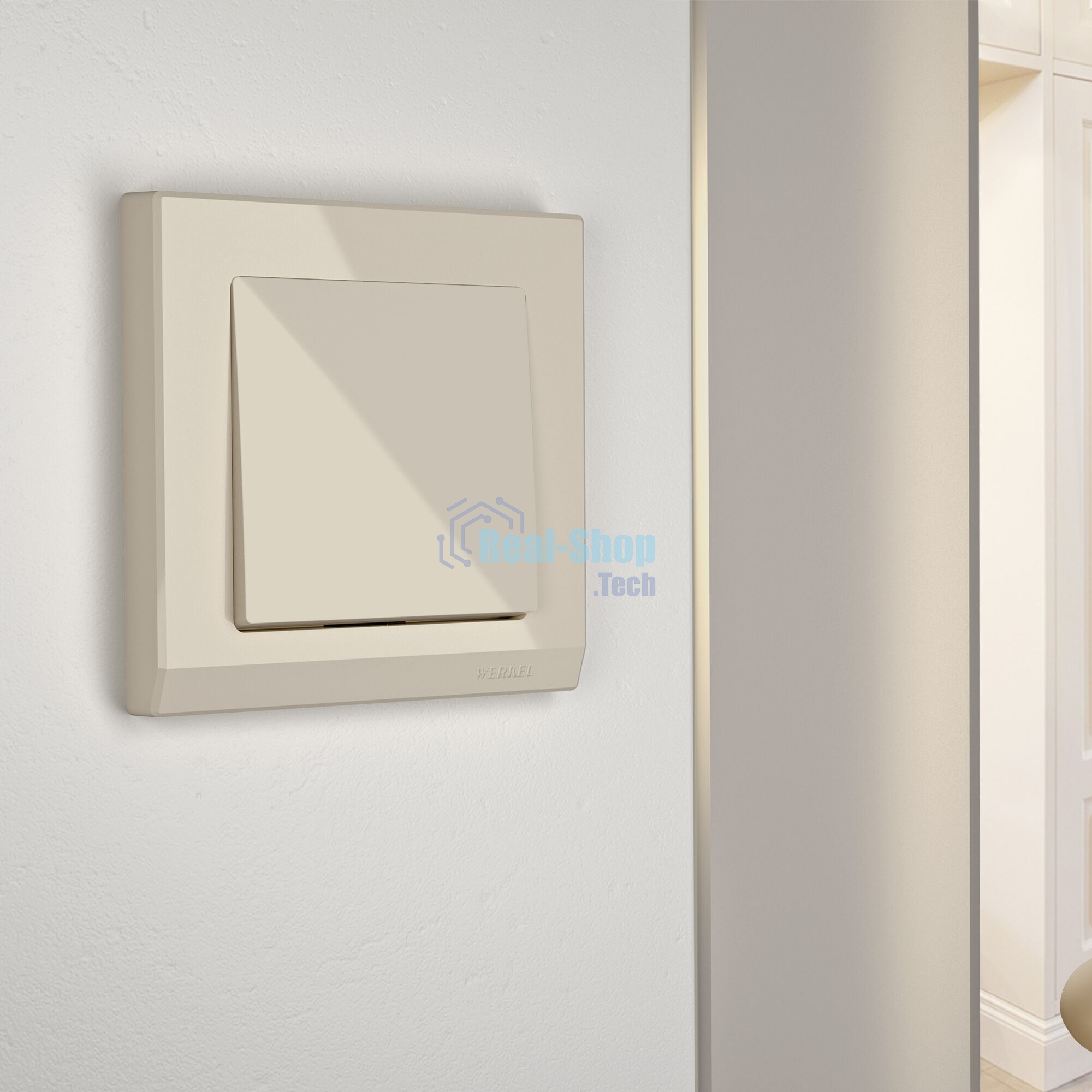 Кнопка звонка Werkel W1114503 (слоновая кость)