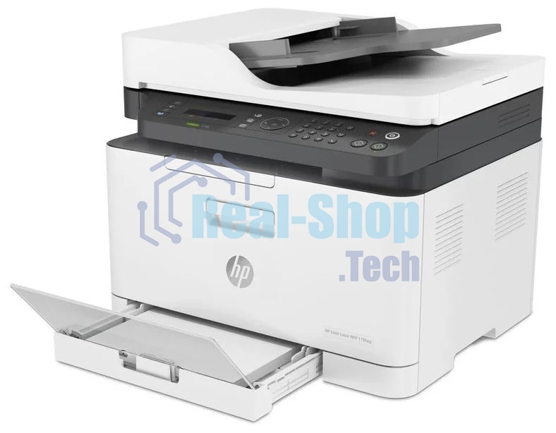 МФУ лазерное HP Color LaserJet 179fnw (4ZB97A), А4, цветной, печ. до 18 стр/мин. (ч/б) до 4 стр/мин. (цвет), скан. до 15 стр/мин. (ч/б) 6 стр/мин. (цвет), 600x600dpi, USB, RJ-45, Wi-Fi, Air Print, Mopria