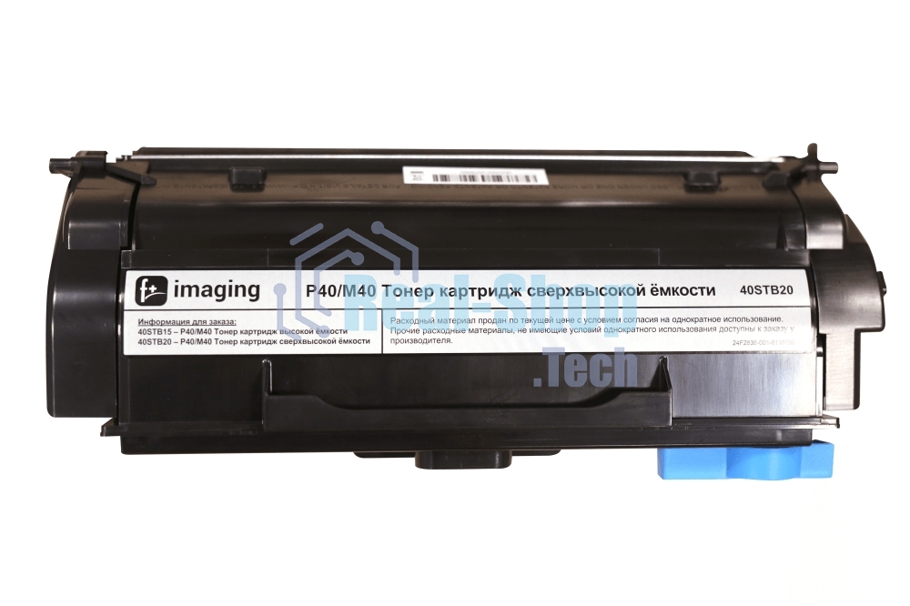 Картридж лазерный Fplus 40STB20 черный (20000 стр.) для f+ P40dn/M40adn