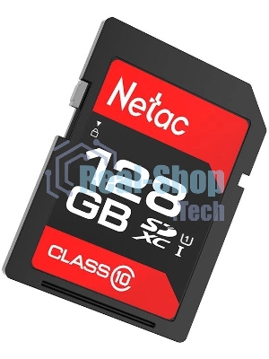 Флеш карта Netac P600 SDHC 128Gb U1/C10 up to 80Mb/s, retail pack