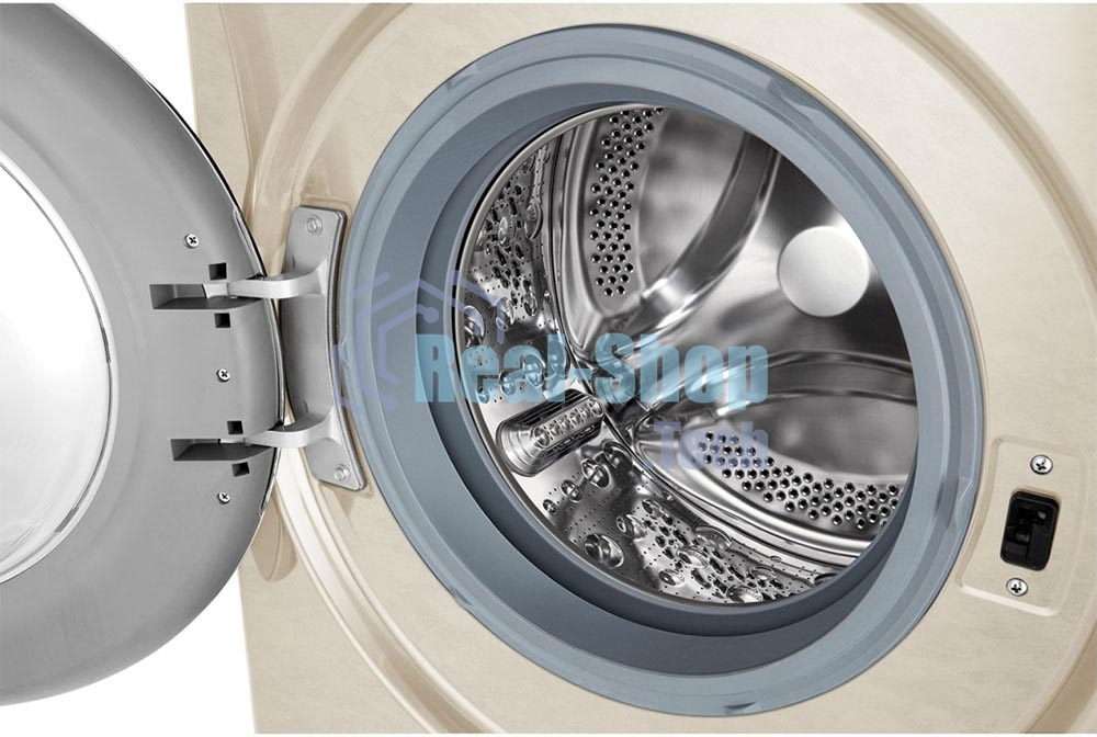Стиральная машина LG F2V5HS9B бежевый, загрузка фронтальная 7 кг, 1200 об/мин, класс: А