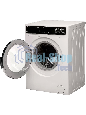 Стиральная машина Sharp ES814RW белый, загрузка фронтальная 8 кг, 1400 об/мин, класс: A+++