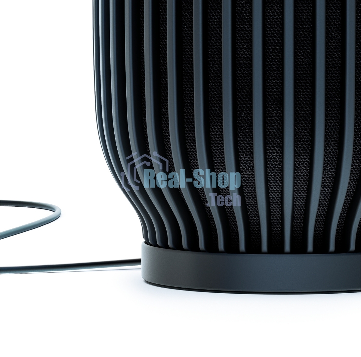 Умная колонка Sber SberBoom, 40Вт, стандартная, 1 динамик, Мультирум, Стереопара, Wi-Fi, Bluetooth 5.0, Салют, черный