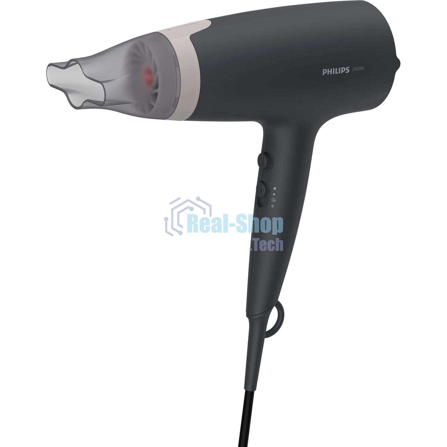 Фен Philips BHD351/10 черный, 2100 Вт, ионизация