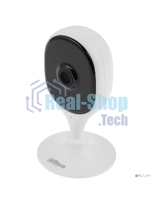 Компактная IP-видеокамера Dahua DH-IPC-C3AP-0280B с Wi-Fi 2.4ГГц 3Мп, 1/3.2” CMOS, объектив 2.8мм, обнаружение людей, ИК 10м, микрофон, динамик