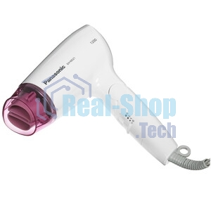 Фен Panasonic EH-ND21-P615 белый/розовый, 1200 Вт, компактный