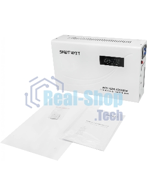 Настенный стабилизатор напряжения SMARTWATT AVR SLIM 3000RW (100W - 260W, 3000VA, 3 кВт, 50 Гц, LED-дисплей, релейный, Н