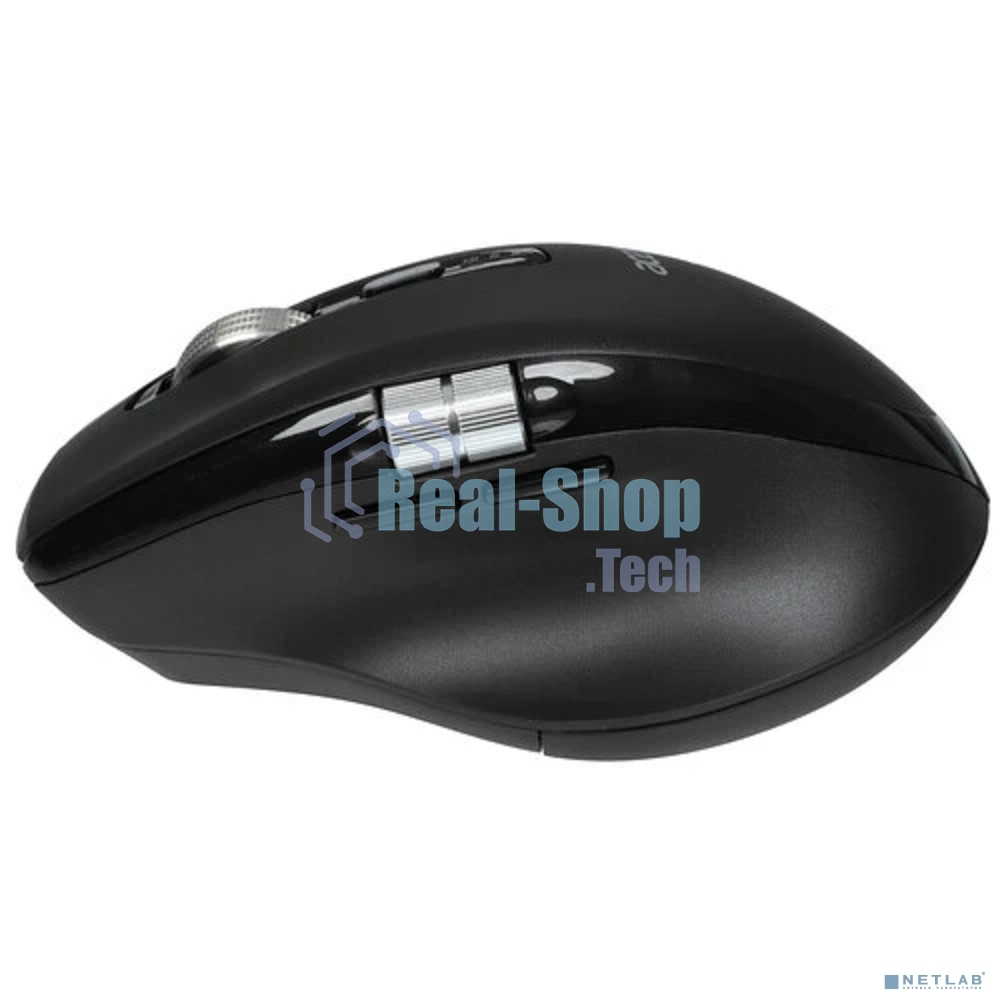 Мышь беспроводная Acer OMR405 черный, 4800 dpi, радиоканал, Bluetooth, USB, кнопки - 8