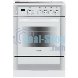 Плита газовая Gefest ПГ 6300-03 0040 белый, конфорок 4 шт, духовка 52 л, 60 см x 85 см x 60 см