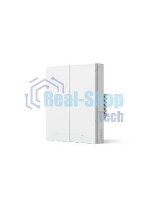 Выключатель умный двухклавишный Aqara Smart Wall Switch H1 (WS-EUK02)