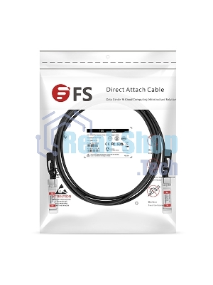 Твинаксиальный медный кабель 1m (3ft) Generic Compatible 10G SFP+ Passive Direct Attach Copper Twinax Cable #74617