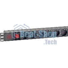 Блок распределения питания Sysmatrix PD 0802.000 гор.размещ. 8xSchuko базовые 16A C14
