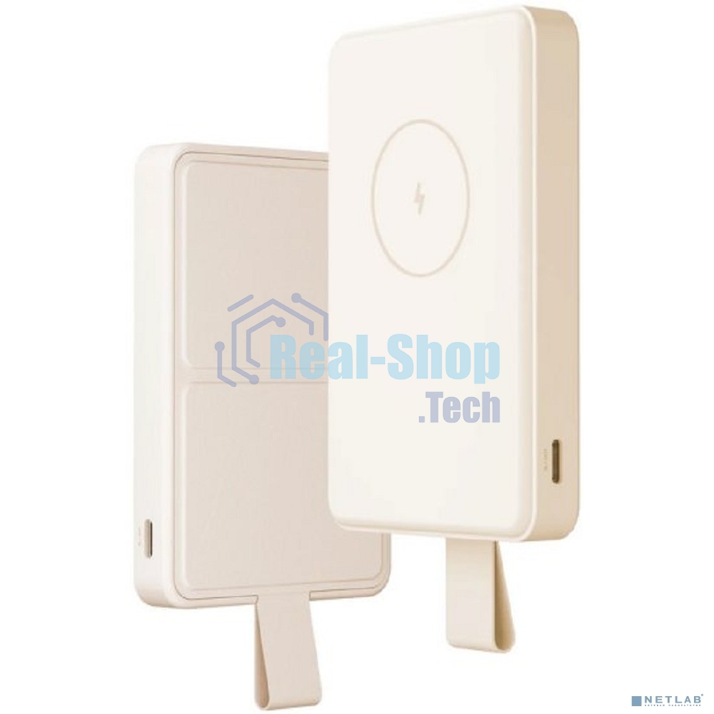 Портативный аккумулятор Xiaomi Magnetic Power Bank 6000mAh GL WPB0620MI бежевый (BHR9074GL)