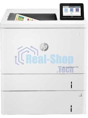 Принтер лазерный HP Color LaserJet Enterprise M555x (7ZU79A), A4, цветной, печ. до 38 стр/мин., 600 x 600 dpi, USB, RJ-45, Wi-Fi, Air Print, Mopria