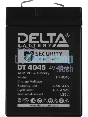 Батарея для ИБП Delta DT 4045 (4V, 4.5Ah)