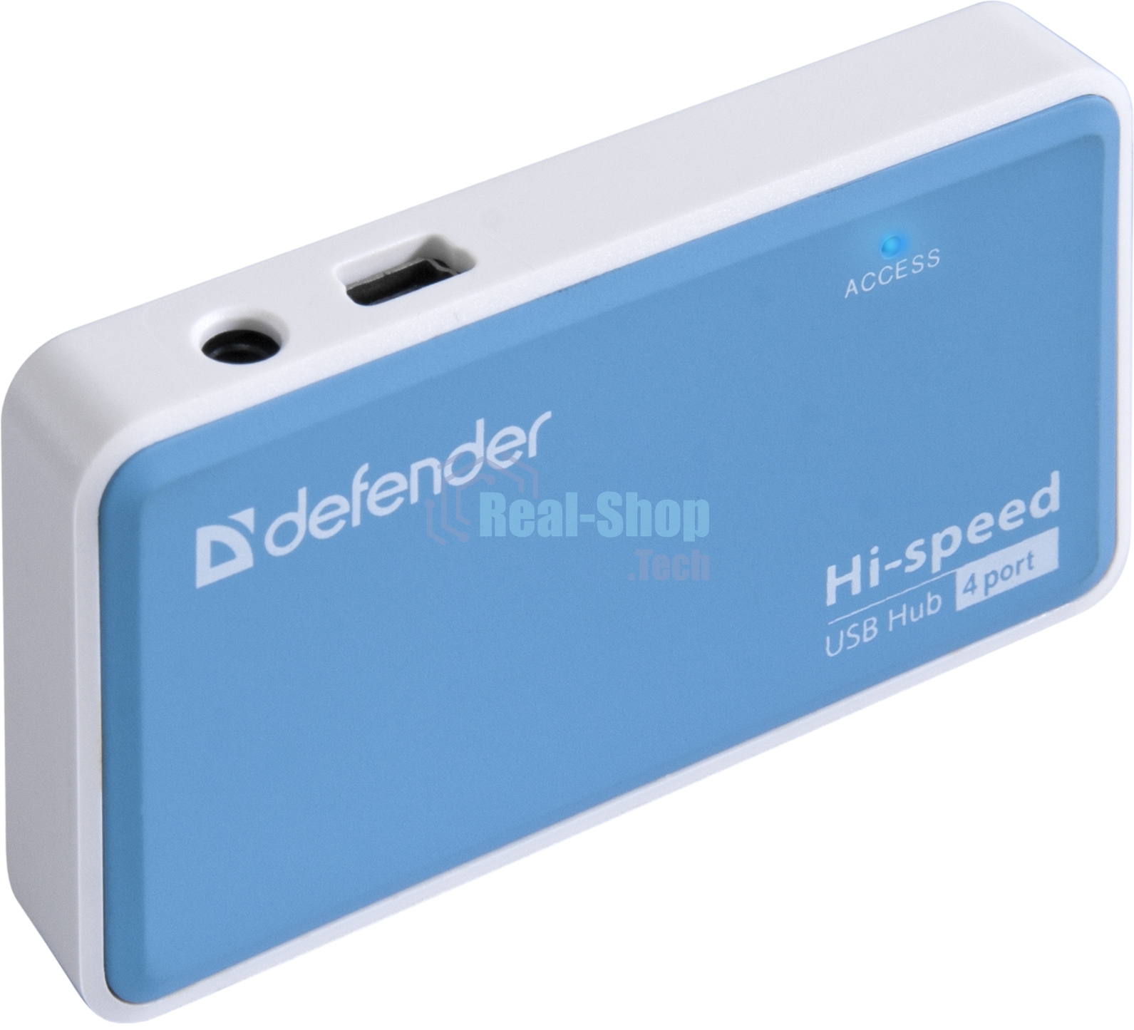 Концентратор USB Defender Quadro Power, USB, адаптер/через USB, блок питания