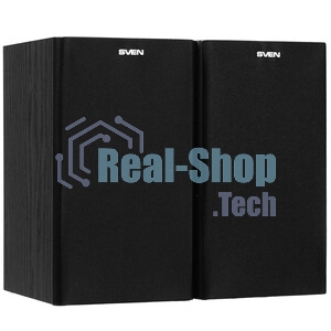 Акустическая система SVEN SPS-614 2.0 (2x20W, Bluetooth, дерево, black)