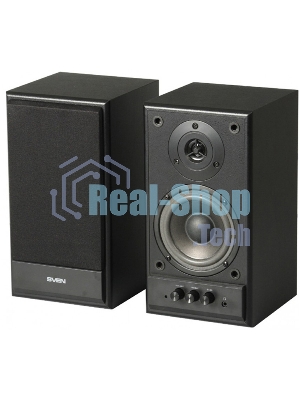 Акустическая система SVEN SPS-702 2.0 черный 40Вт