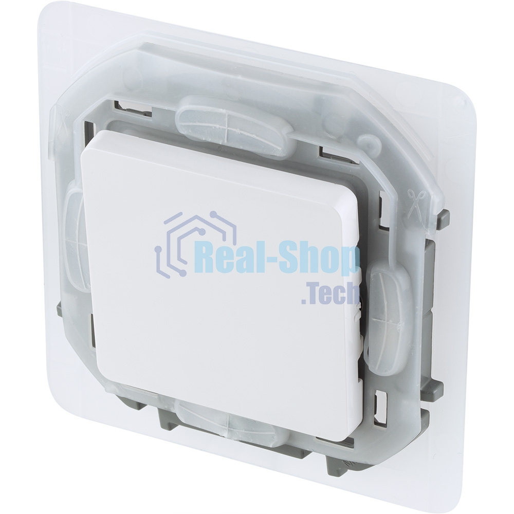 Переключатель IP44 10AX 250 В белый