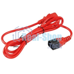 Кабель питания Cablexpert PC-189-1-1, 1.8м, C14- C19, 3x1кв.мм, черный, с заземлением