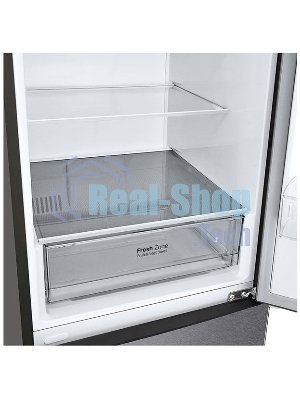 Холодильник LG GA-B509CLCL графитовый двухкамерный 277/107л морозилка снизу, No Frost