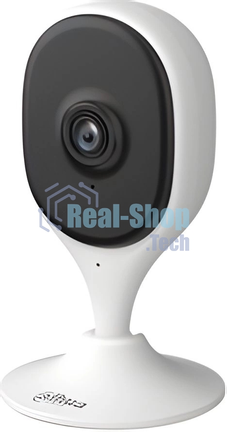 Компактная IP-видеокамера Dahua DH-IPC-C3AP-0280B с Wi-Fi 2.4ГГц 3Мп, 1/3.2” CMOS, объектив 2.8мм, обнаружение людей, ИК 10м, микрофон, динамик